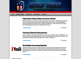 Patriotprivacy.com thumbnail