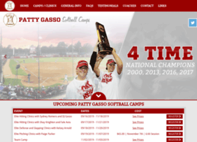 Pattygassosoftballcamps.com thumbnail