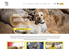 Pawsitivedifference.org thumbnail