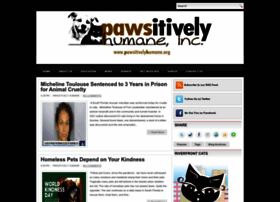 Pawsitivelyhumane.org thumbnail