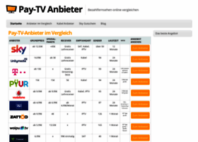 Pay-tv-anbieter.de thumbnail