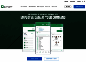 paycomonline.net at WI. HR and Payroll Software With Full‑Solution ...