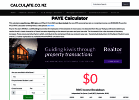 Payecalculator.co.nz thumbnail
