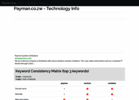 Payman.co.zw.sitetech.tips thumbnail