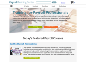 Payrolltrainingcenter.com thumbnail