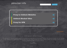 Pblocker.info thumbnail