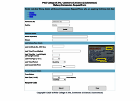 Pcac.ac.in thumbnail
