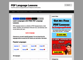 Pdf-language-lessons.com thumbnail