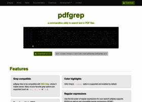 Pdfgrep.org thumbnail