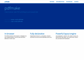 Pdfmake.org thumbnail