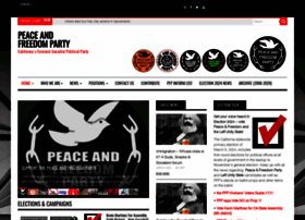 Peaceandfreedom.org thumbnail