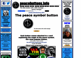 Peacebuttons.info thumbnail