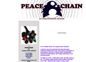Peacechain.com thumbnail
