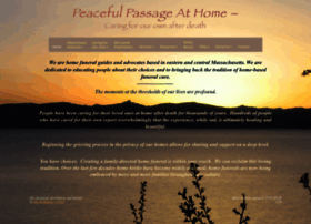 Peacefulpassageathome.com thumbnail