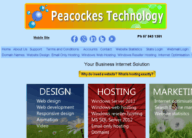 Peacockestechnology.co.nz thumbnail