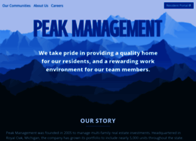 Peak-management.com thumbnail