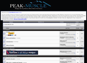 Peak-muscle.com thumbnail