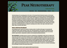 Peakneurotherapy.com thumbnail