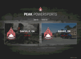 Peakpowersports.ca thumbnail
