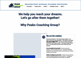 Peakscoachinggroup.com thumbnail