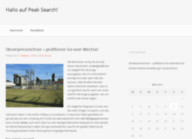 Peaksearch.info thumbnail
