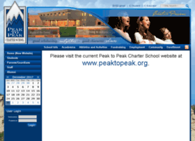 Peaktopeak.schoolfusion.us thumbnail