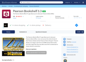 Pearson-bookshelf.software.informer.com thumbnail