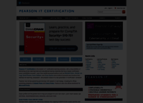 Pearsonitcertification.com thumbnail