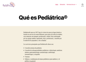 Pediatrica.org thumbnail