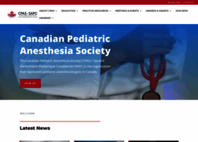 Pediatricanesthesia.ca thumbnail