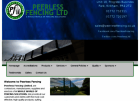 Peerlessfencing.com thumbnail