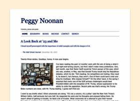Peggynoonan.com thumbnail