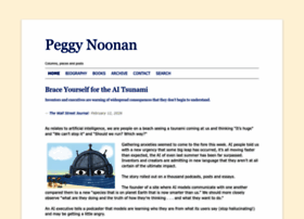 Peggynoonan.com thumbnail