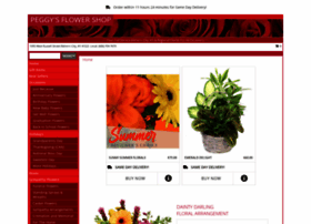 Peggysflowershop.com thumbnail
