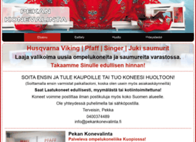 Pekankonevalinta.fi thumbnail