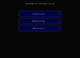 Pennine-gp-training.co.uk thumbnail