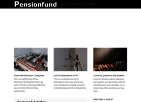 Pensionfund.co.za thumbnail