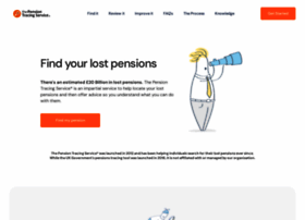 Pensiontracingservice.com thumbnail