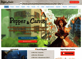 Peppercarrot.com thumbnail