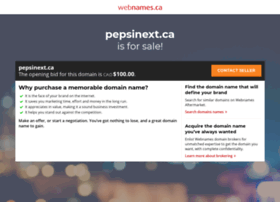 Pepsinext.ca thumbnail