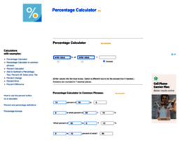 Percentagecalculator.co thumbnail