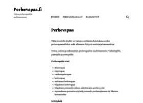 Perhevapaa.fi thumbnail