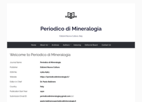 Periodicodimineralogia.it thumbnail