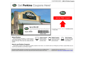 Perkins.couponrocker.com thumbnail