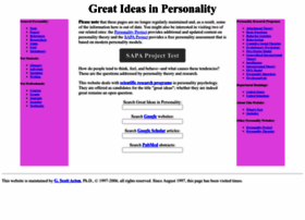 Personalityresearch.org thumbnail