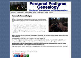 Personalpedigree.com thumbnail