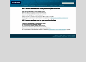 Perswww.kuleuven.be thumbnail