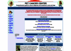 Petcancercenter.org thumbnail