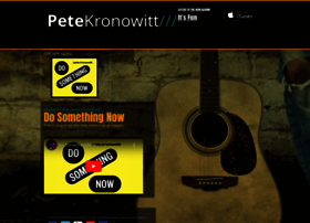 Petekronowittmusic.com thumbnail