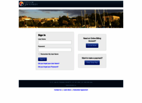 petoskeymi.billtrust.com at WI. City of Petoskey Online Billing